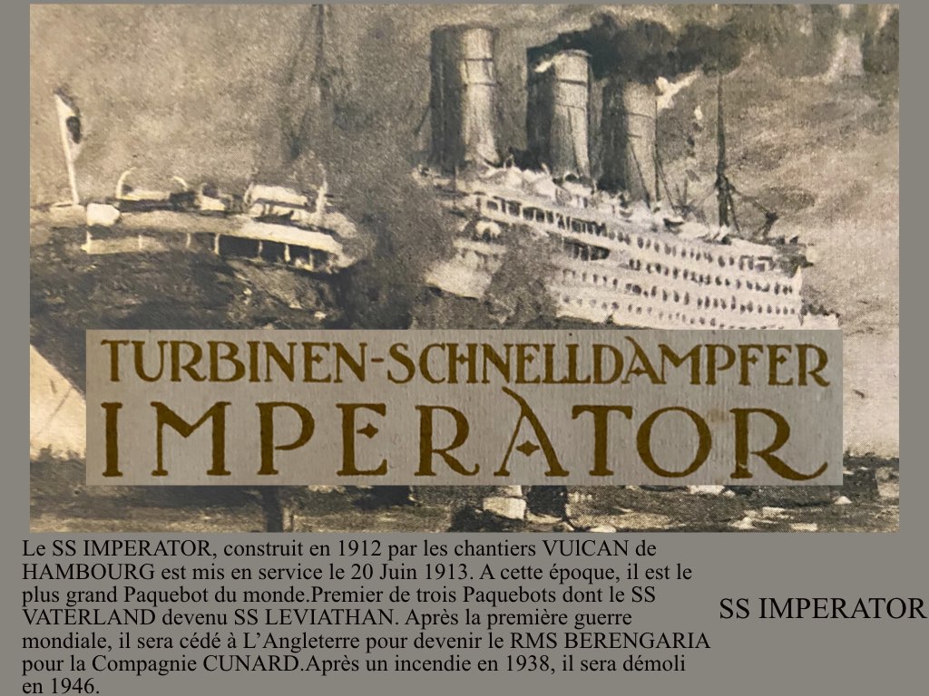 PAQUEBOT DE LEGENDE SS IMPERATOR.001